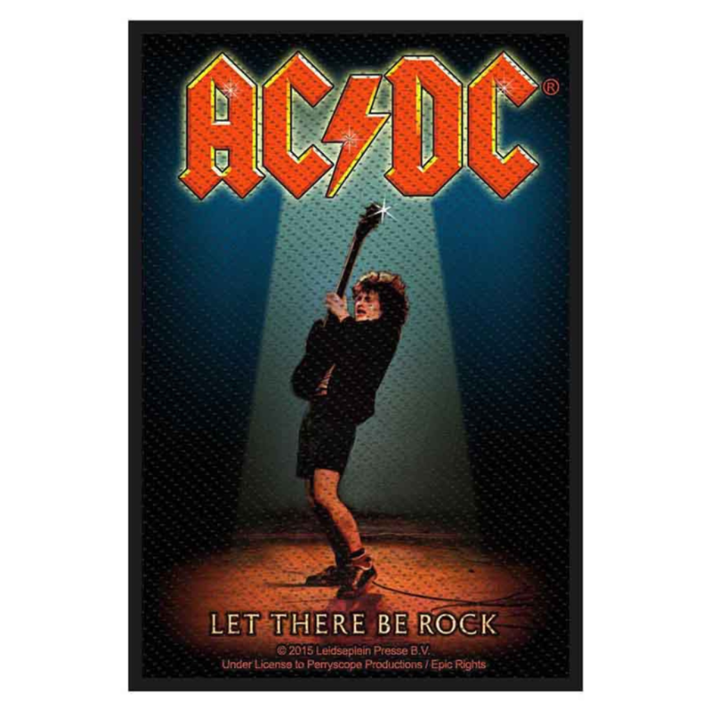 AC/DC Aufnäher Patch - Motiv: Angus - Let There Be Rock