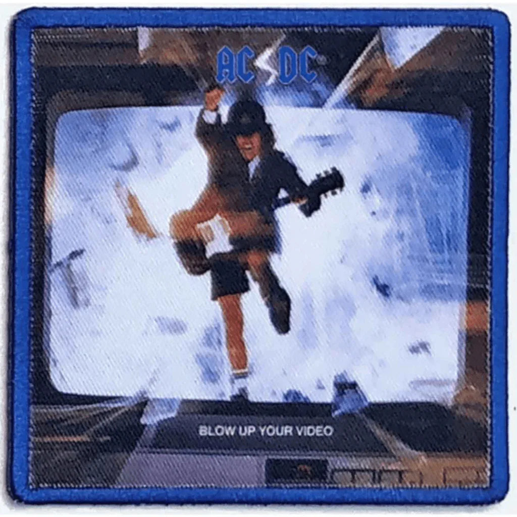 AC/DC Patch · Blow Up Your Video (8cm x 8cm) - Totenkopf.com