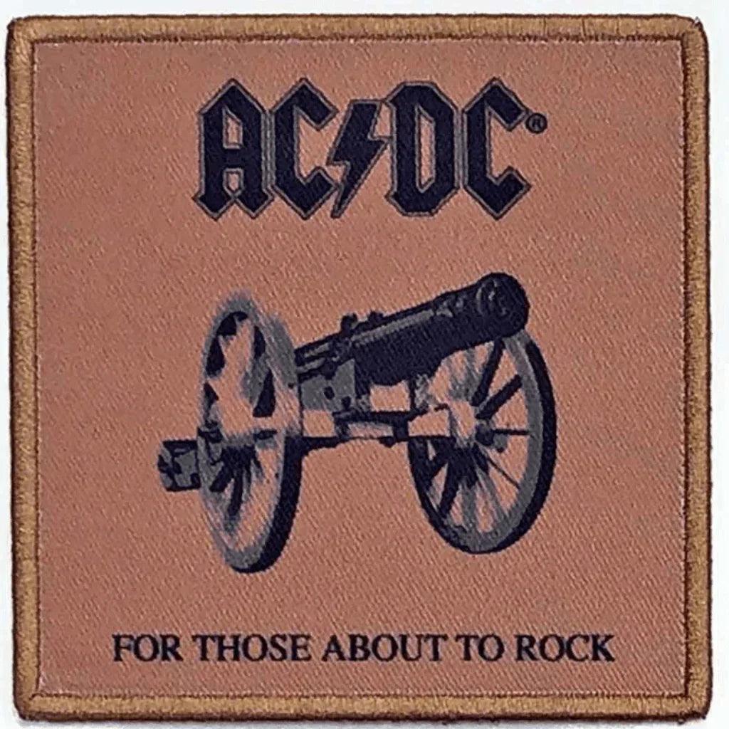 AC-DC-Aufnaeher-Patch-For-Those-About-To-Rock-Brown-Print - Totenkopf.com