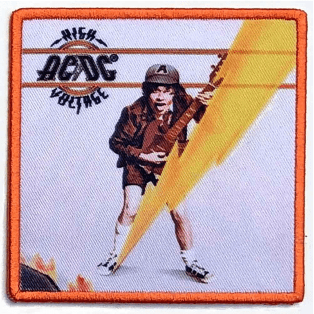AC DC Aufnäher Patch High Voltage