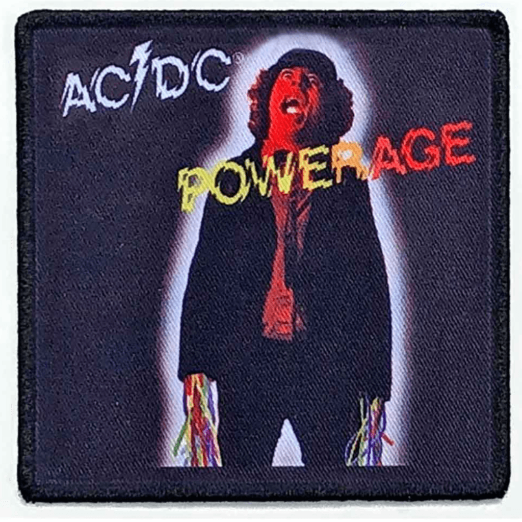 AC/DC Aufnäher Patch - Motiv: Powerage