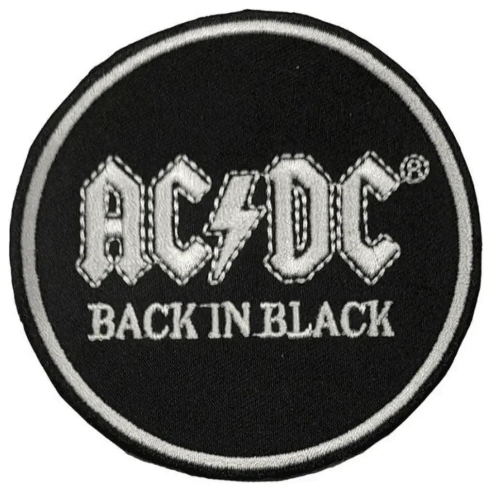AC-DC-Aufnaeher-Patch-rund-back-in-black - Totenkopf.com