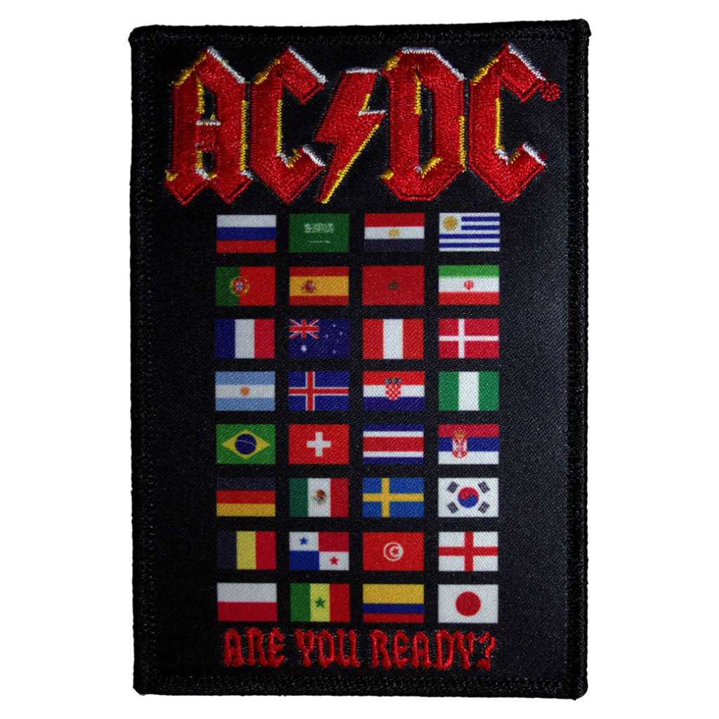 AC/DC Patch · Are You Ready Flags