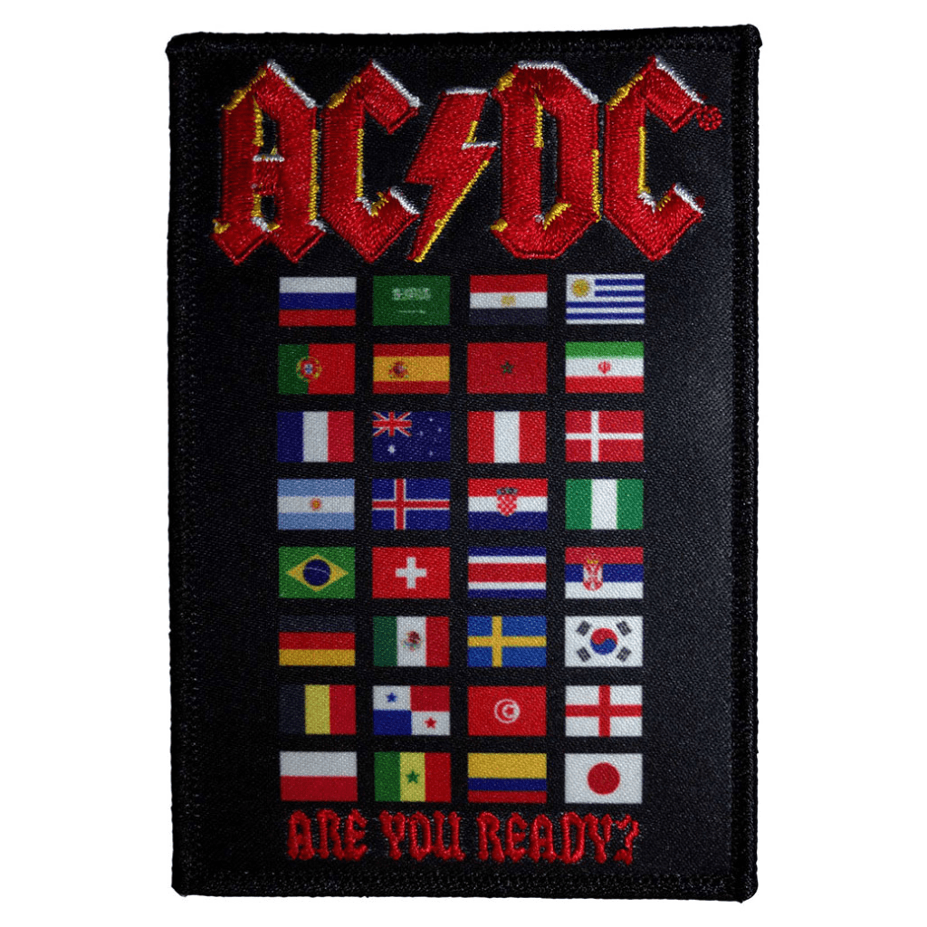 AC/DC Patch · Are You Ready Flags