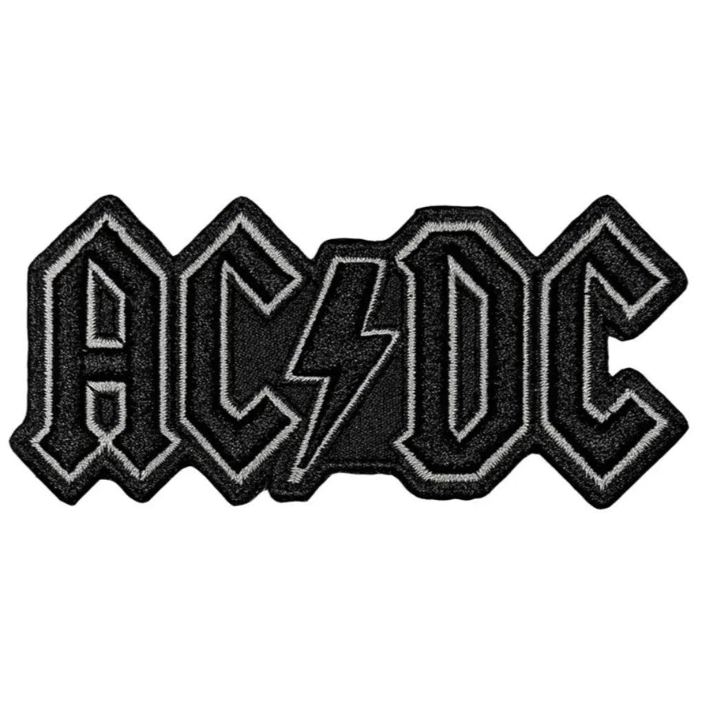 AC-DC-Patch-Aufnaeher-Black-Logo - Totenkopf.com