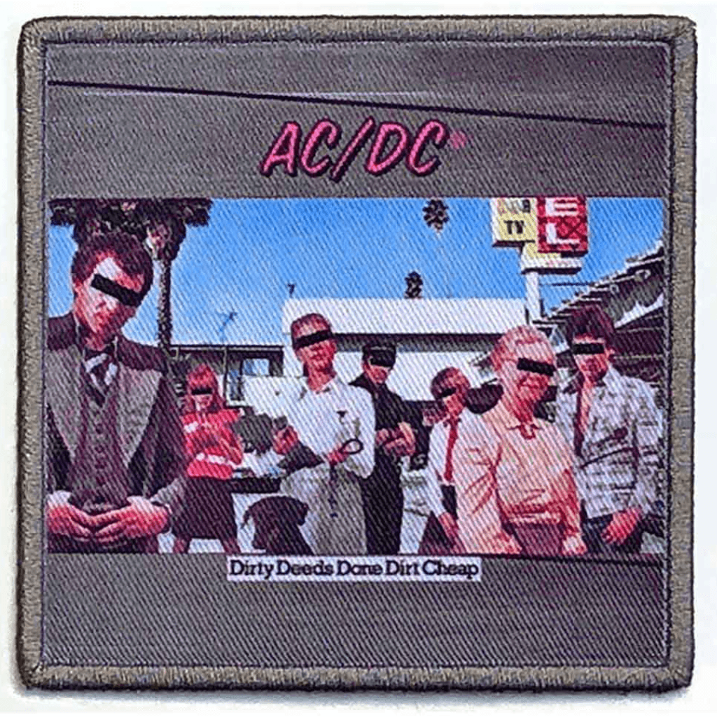 AC/DC Patch · Dirty Deeds
