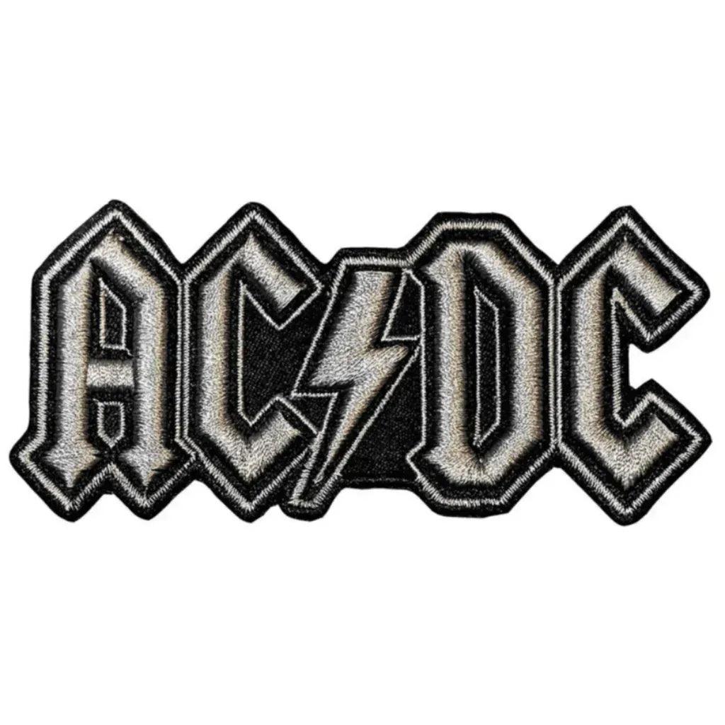 AC-DC-Patch-Aufnaeher-Silver-Logo - Totenkopf.com