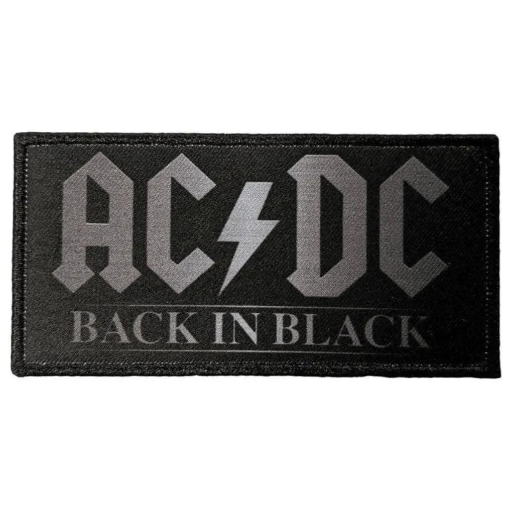 AC-DC-Stripe-Patch-Back-in-Black-Aufnaeher - Totenkopf.com