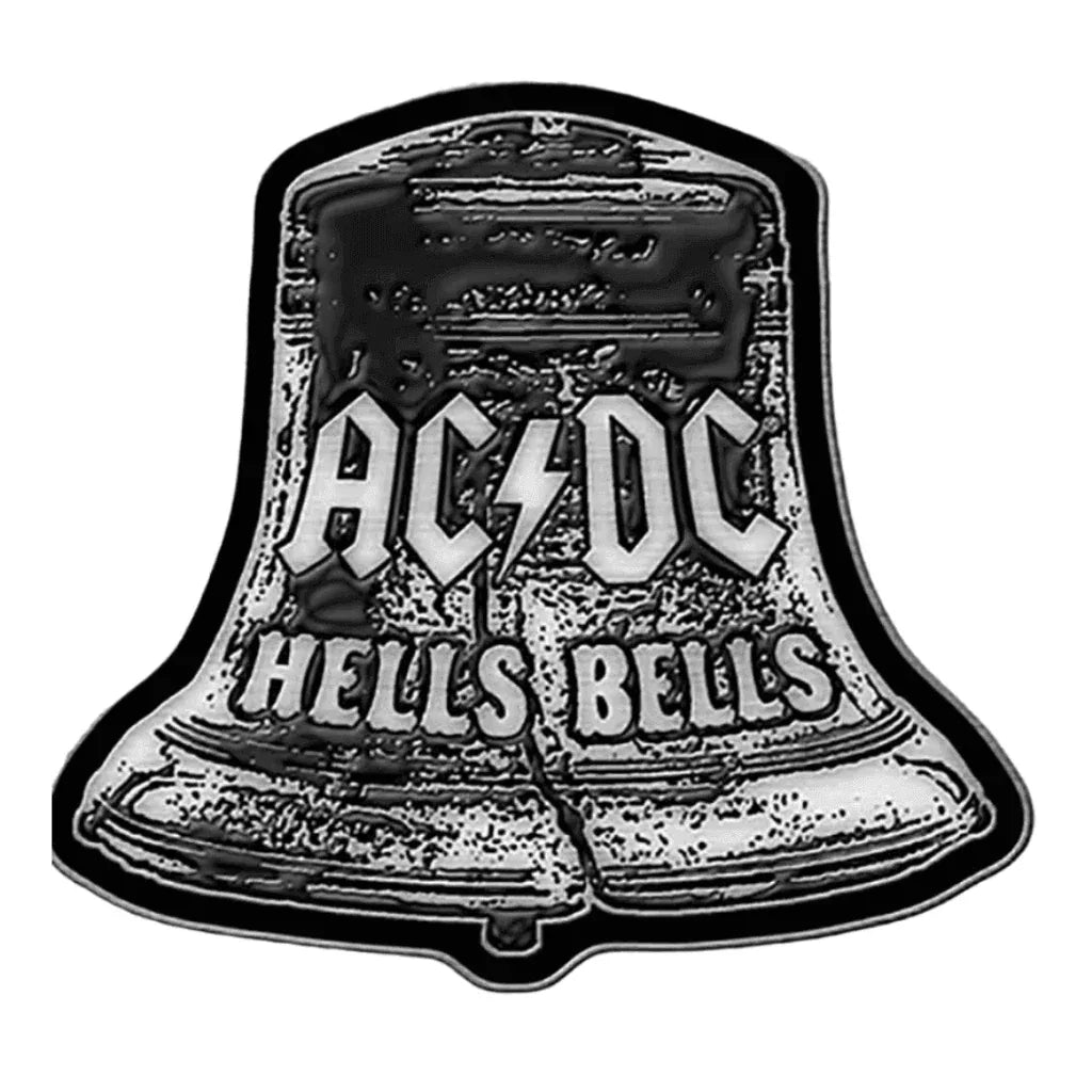 AC/DC Anstecker Pin · Hell Bells (3cm x 4cm) - Totenkopf.com