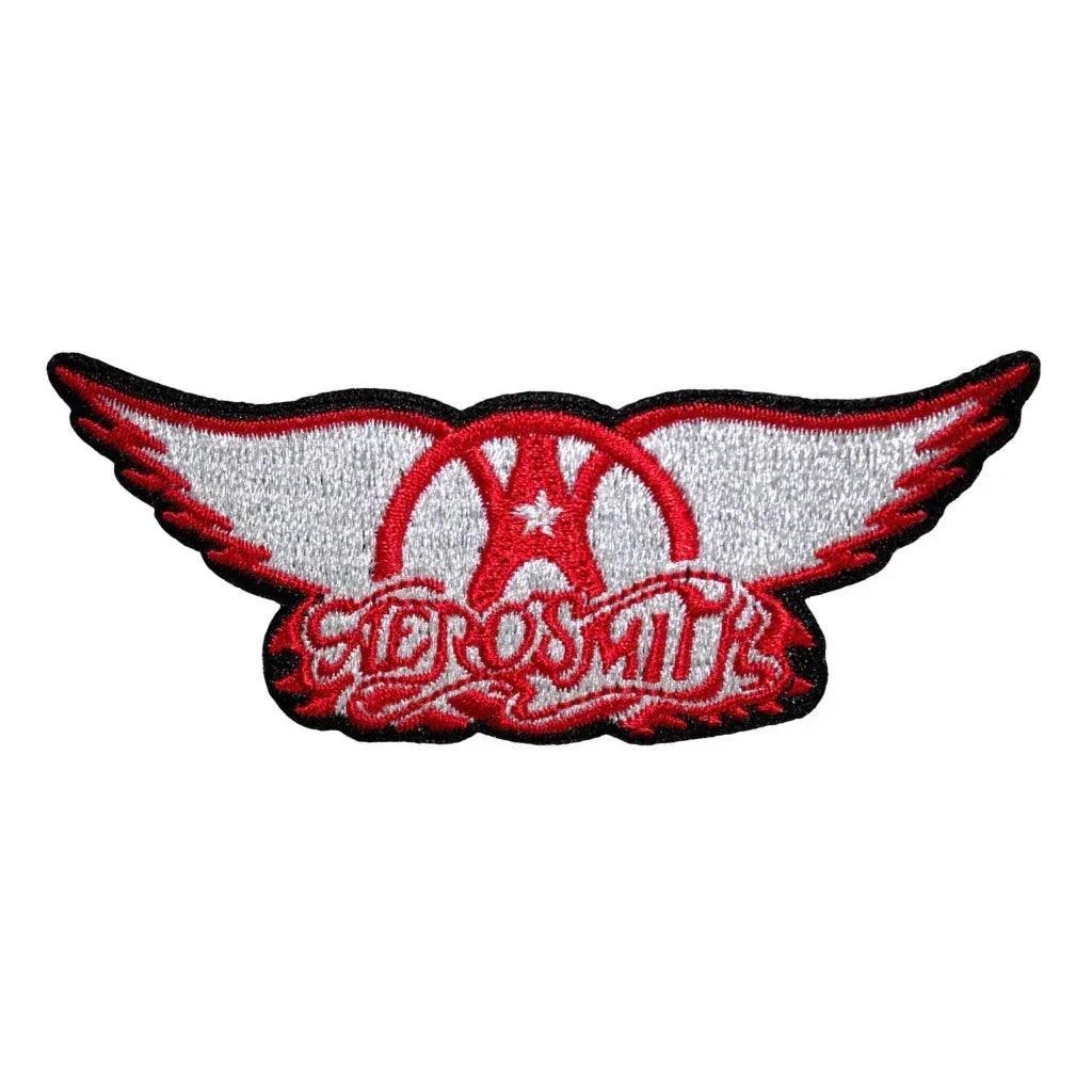 Aerosmith-Patch-Wings-Red - Totenkopf.com