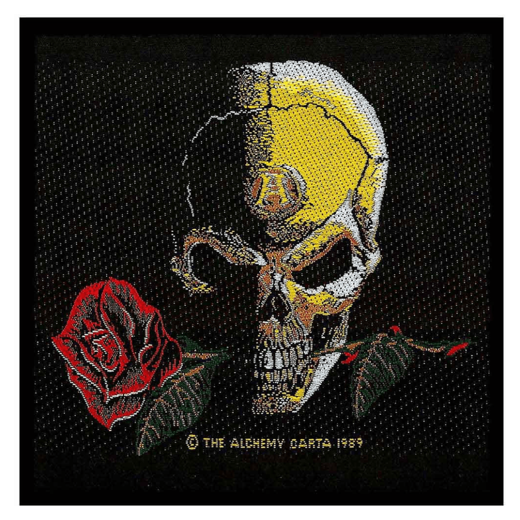 Alchemy Patch · Skull mit Rose