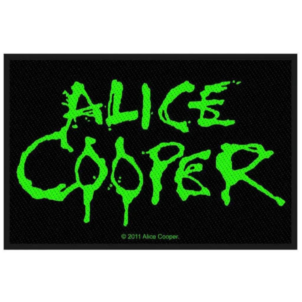 Alice-Cooper-Aufnaeher-Patch-Logo - Totenkopf.com