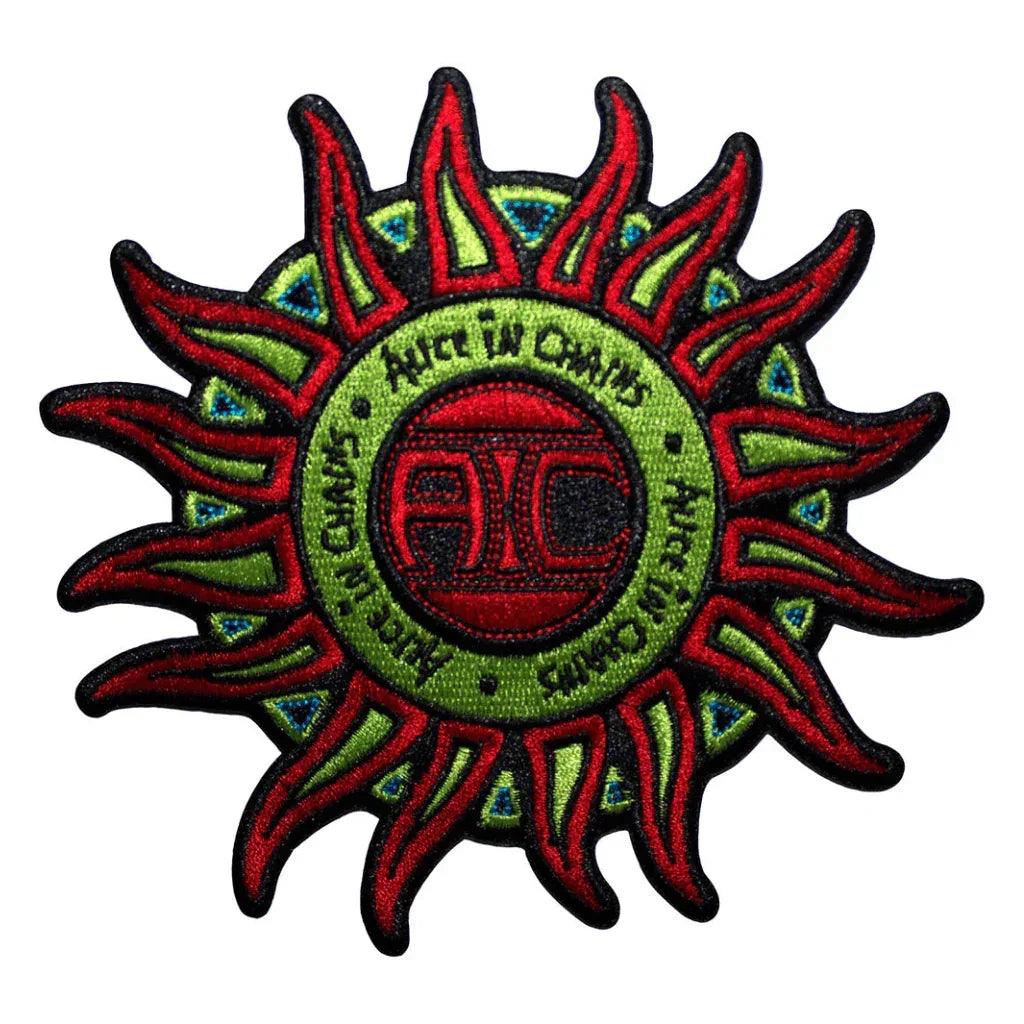 Alice-In-Chains-Patch-Sun-Logo-Colour - Totenkopf.com