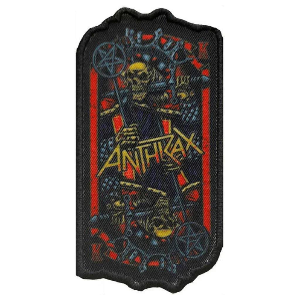 Anthrax Patch · Evil King (5cm x 10cm) - Totenkopf.com