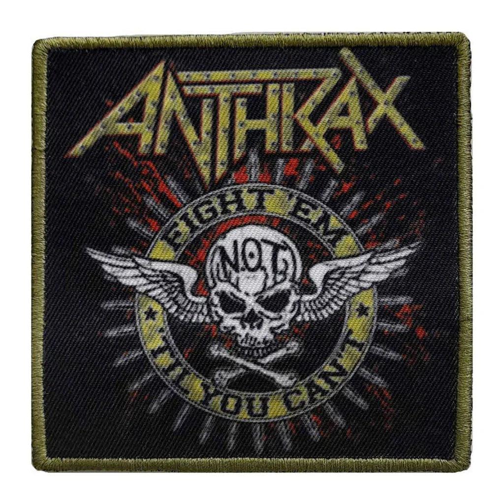 Anthrax-Merch-Patch-Fight-Em - Totenkopf.com