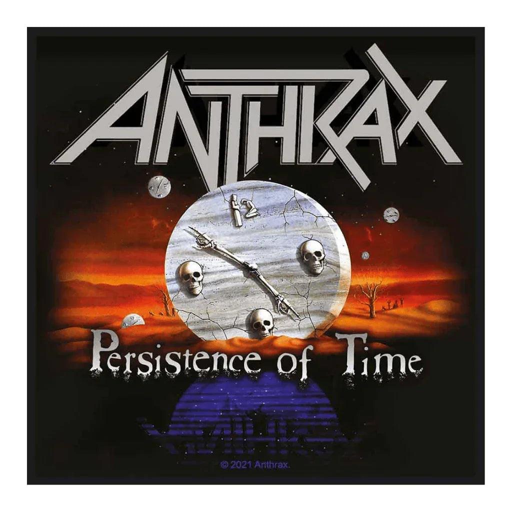 Anthrax-Merch-Patch-Persistence-of-time - Totenkopf.com