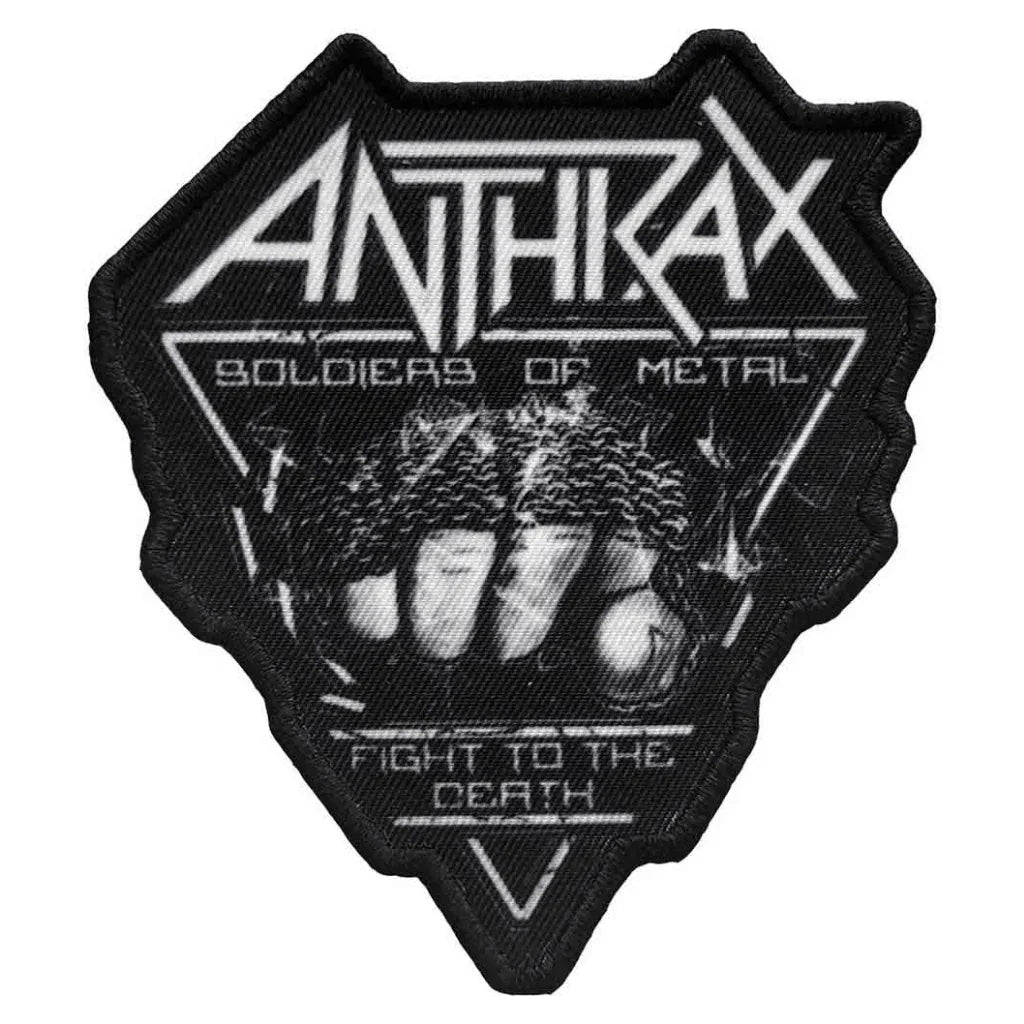 Anthrax Patch · Soldiers Of Metal (8cm x 8cm) - Totenkopf.com