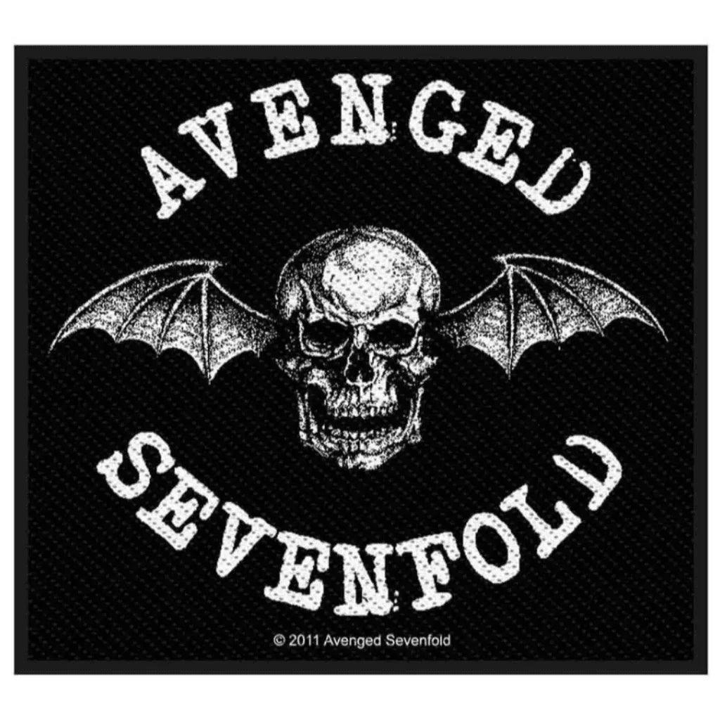 Avenged-Sevenfold-Aufnaeher-Patch-Death-Bat - Totenkopf.com
