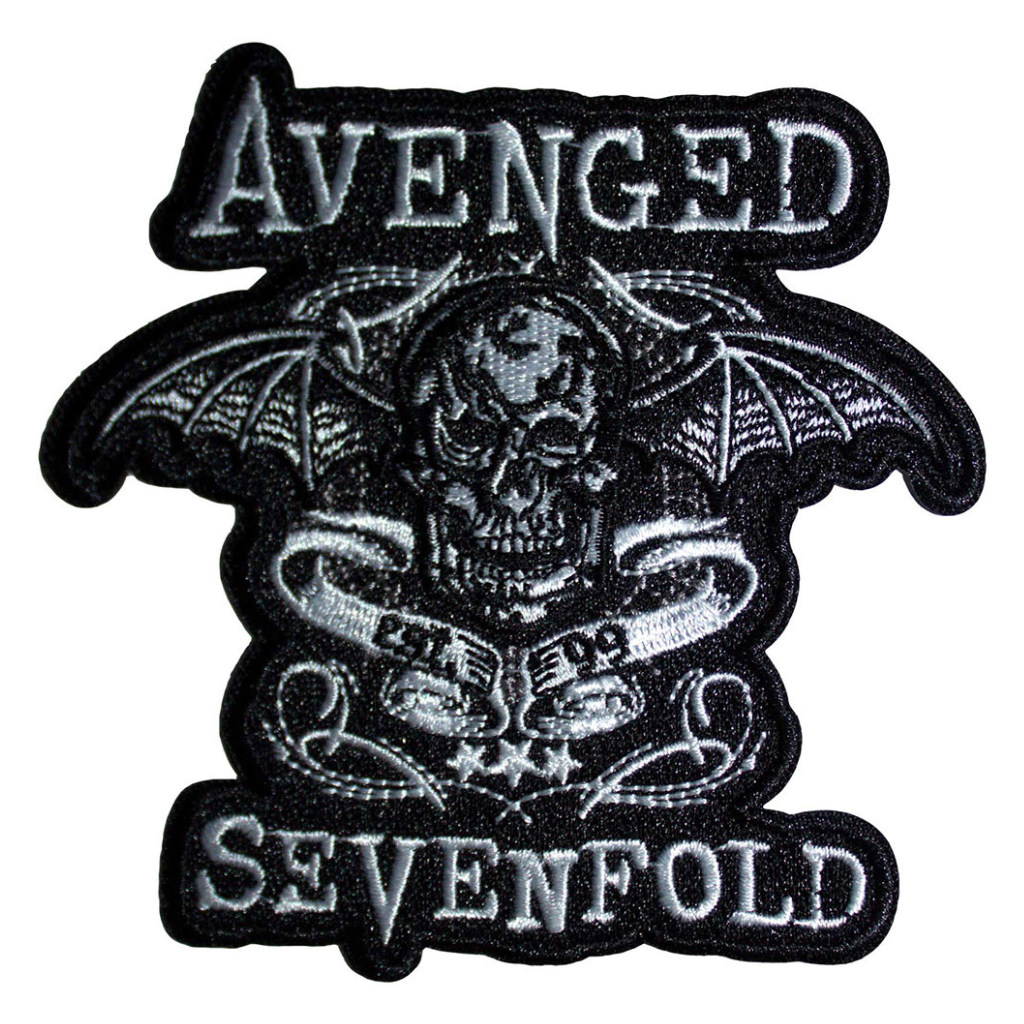 Avenged Sevenfold Patch · Deathbat Banner Cut Out