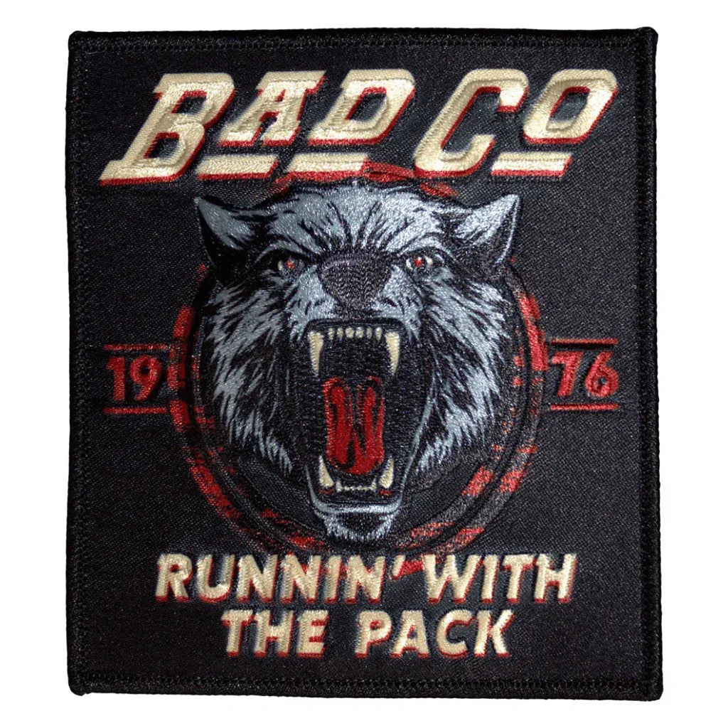 Bad Company Patch · Runnin With The Pack (8cm x 10cm) - Totenkopf.com