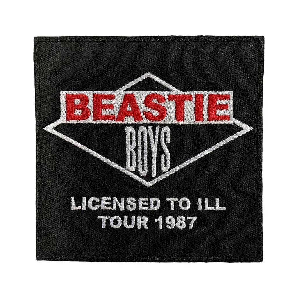 Beastie-Boys-Aufnaeher-Patch-licensed-to-ill-tour-1987 - Totenkopf.com