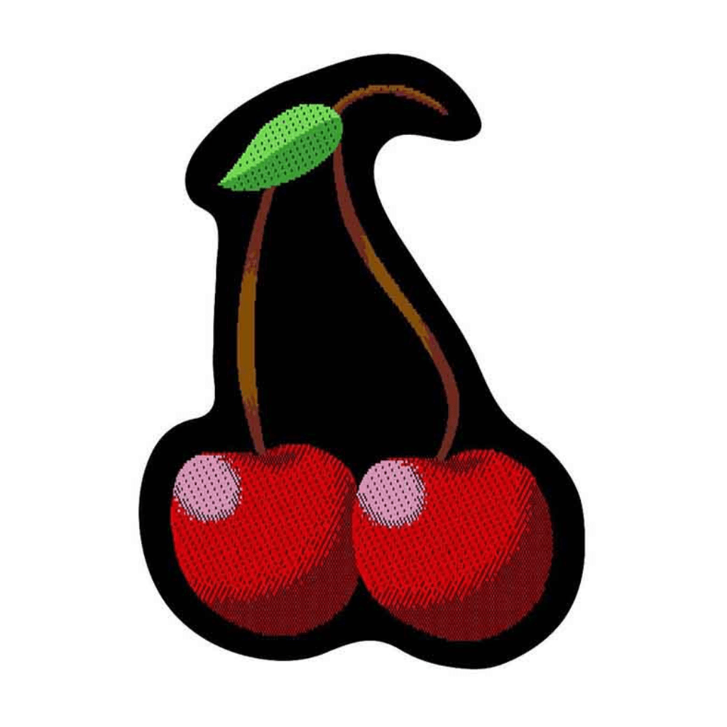 Biker Patch · Cherries