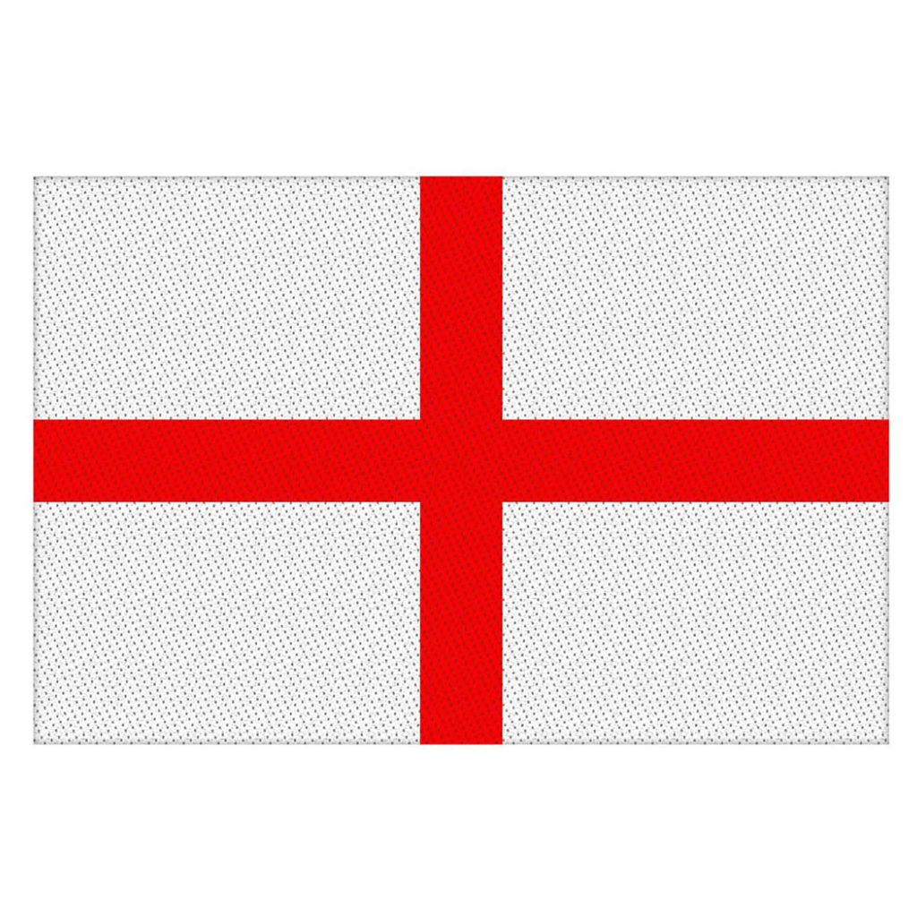 Biker Patch · St. Georges Cross Flag