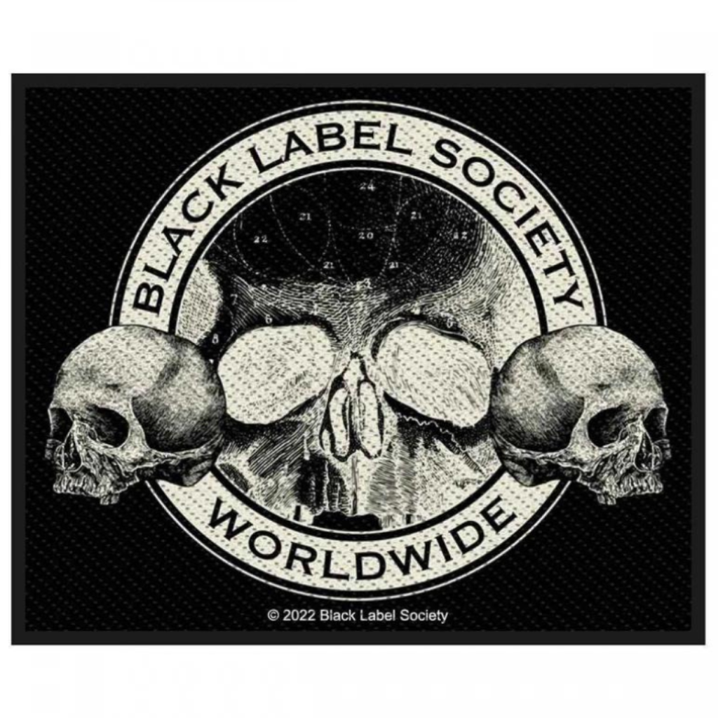 Black Label Society Aufnaeher Patch Skulls