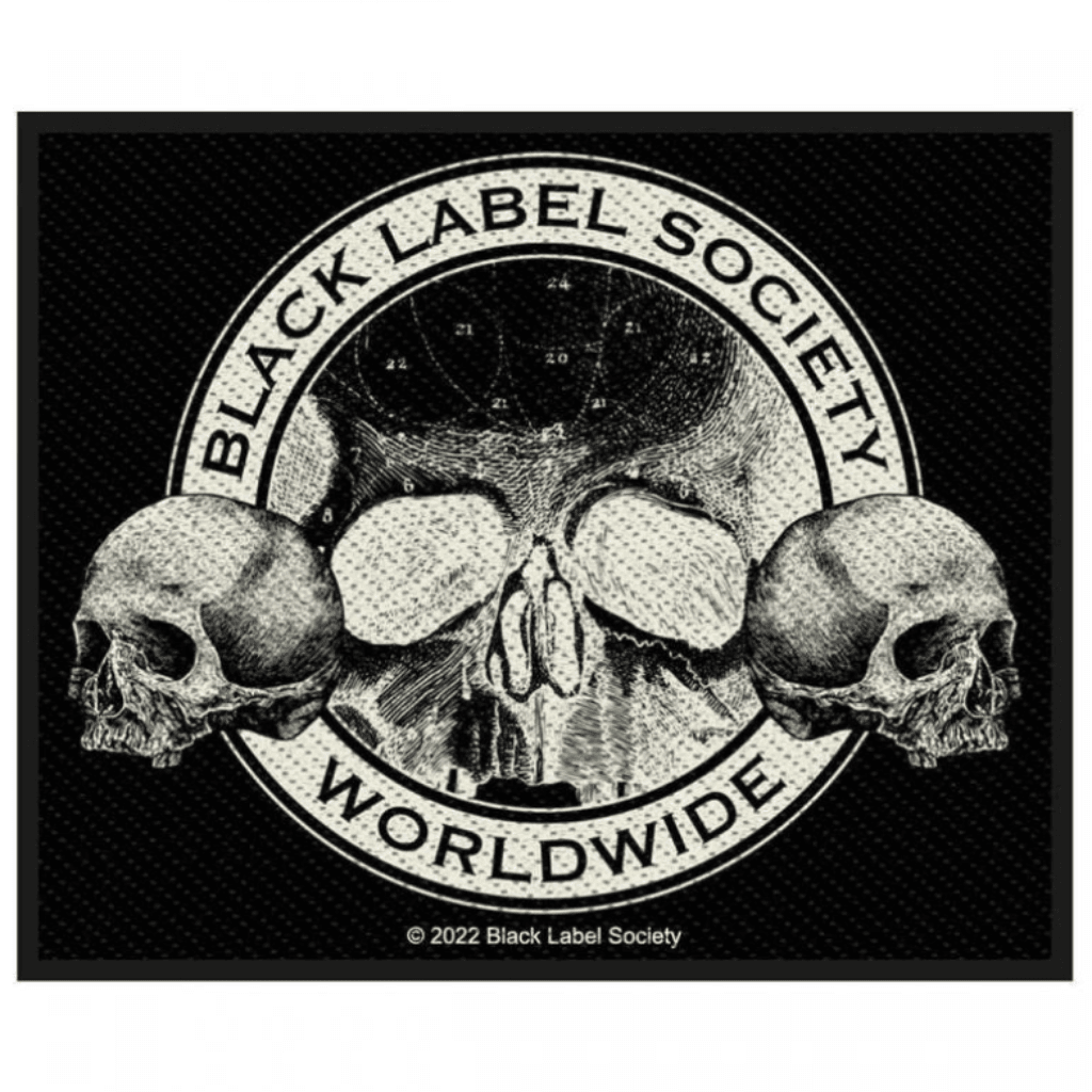 Black Label Society Aufnaeher Patch Skulls
