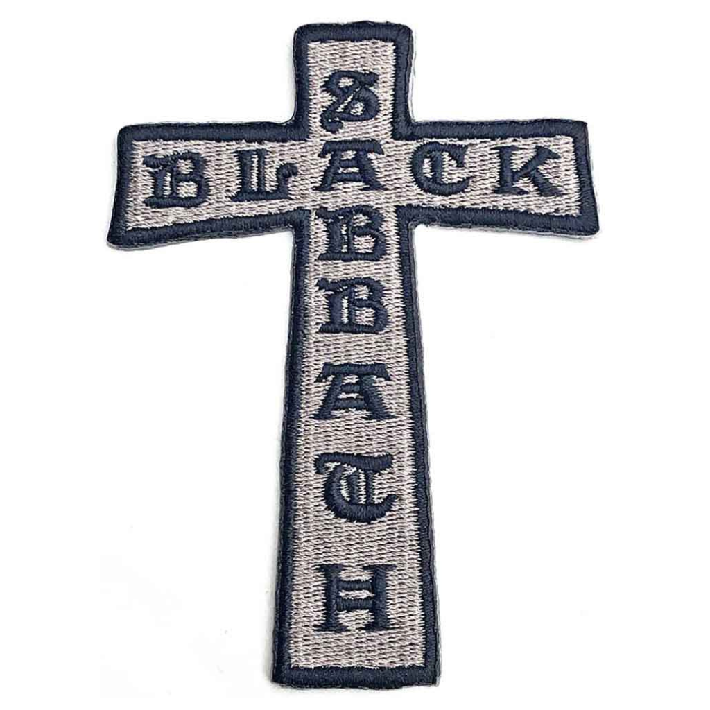 Black Sabbath Patch · Kreuz Cross Grey