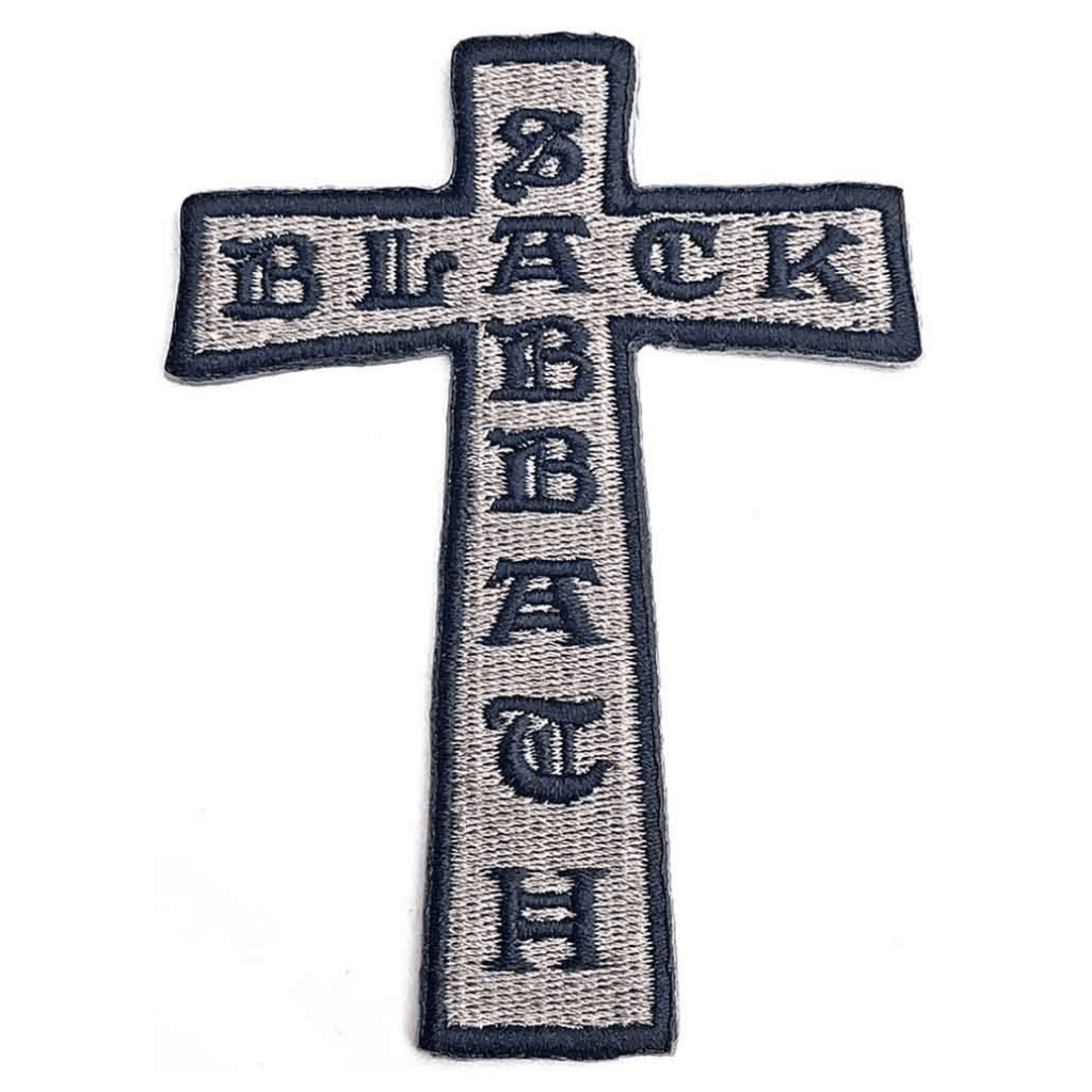 Black Sabbath Patch · Kreuz Cross Grey