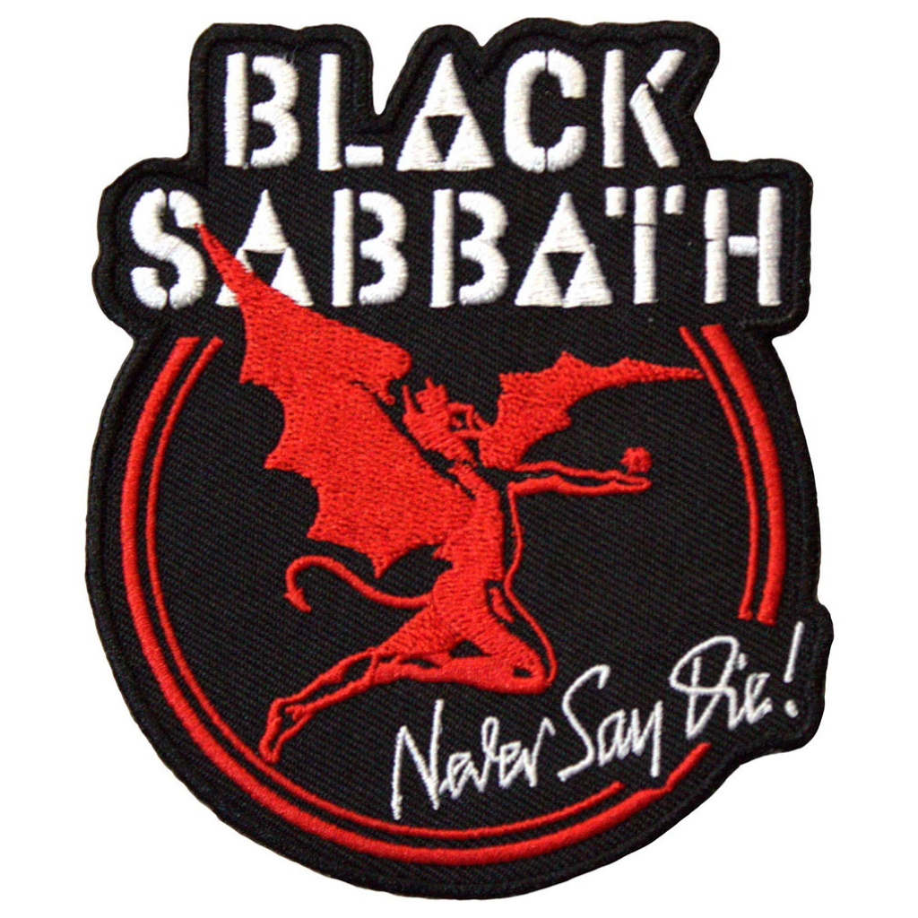 Black Sabbath Patch · Archangel Never Say Die