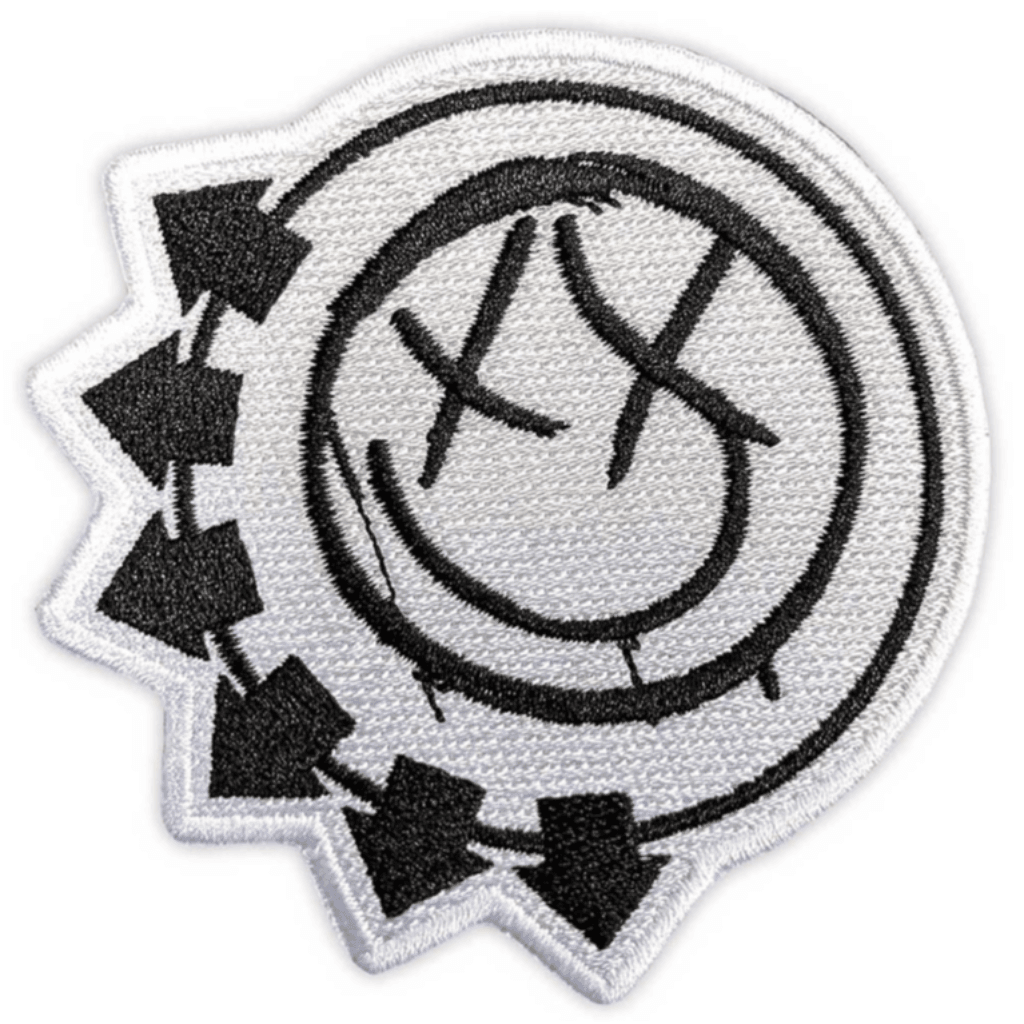 Blink 182 Patch · Black Six Arrows Smile