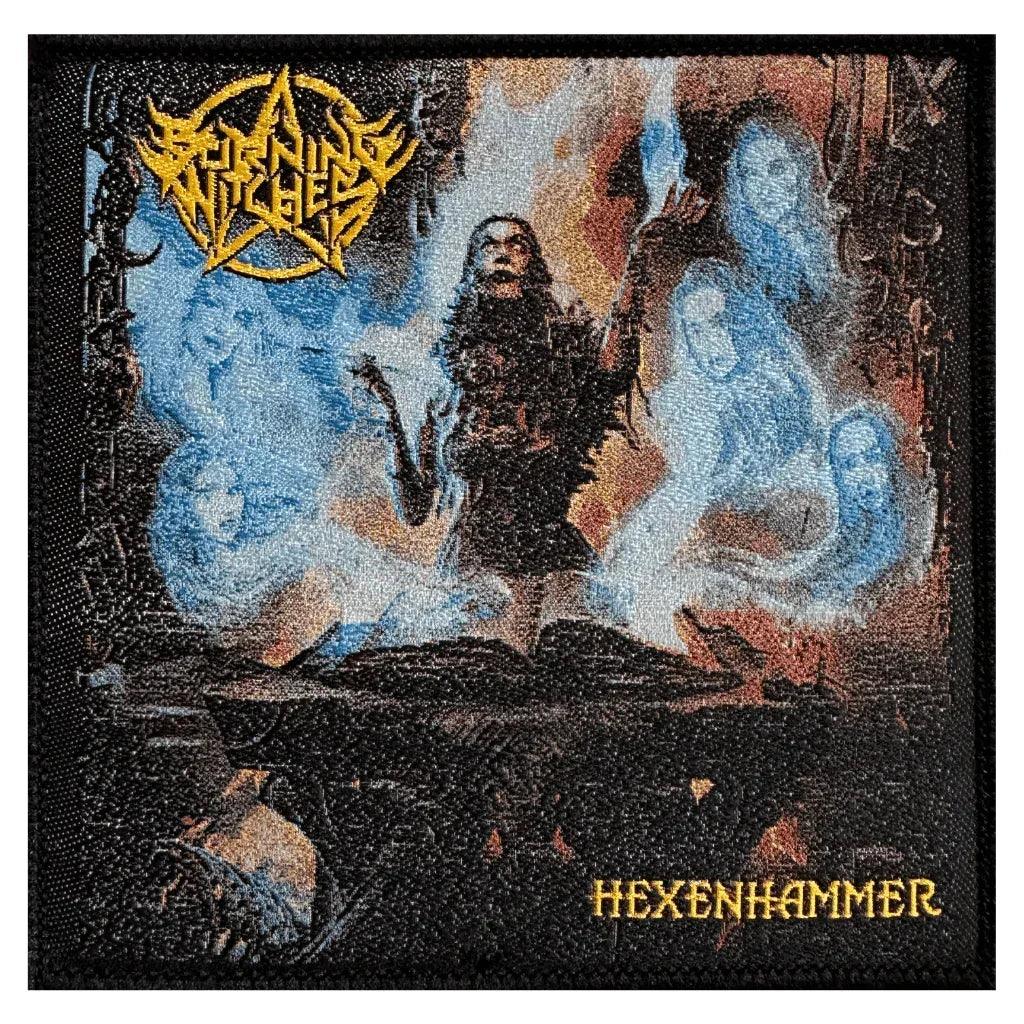 Burning-Witches-Aufnaeher-Patch-Hexenhammer - Totenkopf.com