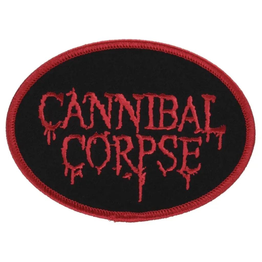 Cannibal Corpse Patch Oval · Logo (10cm x 8cm) - Totenkopf.com