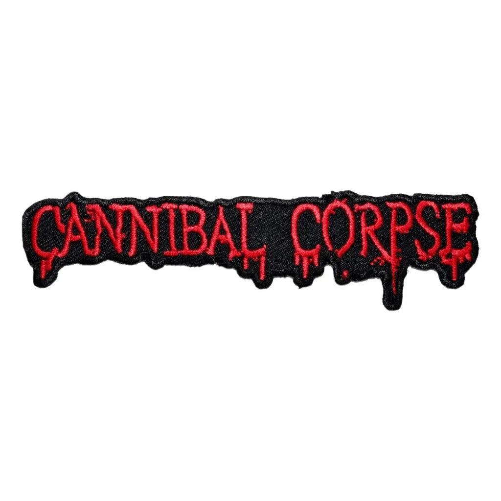 Cannibal-Corpse-Stripe-Aufnaeher-Patch-Logo - Totenkopf.com