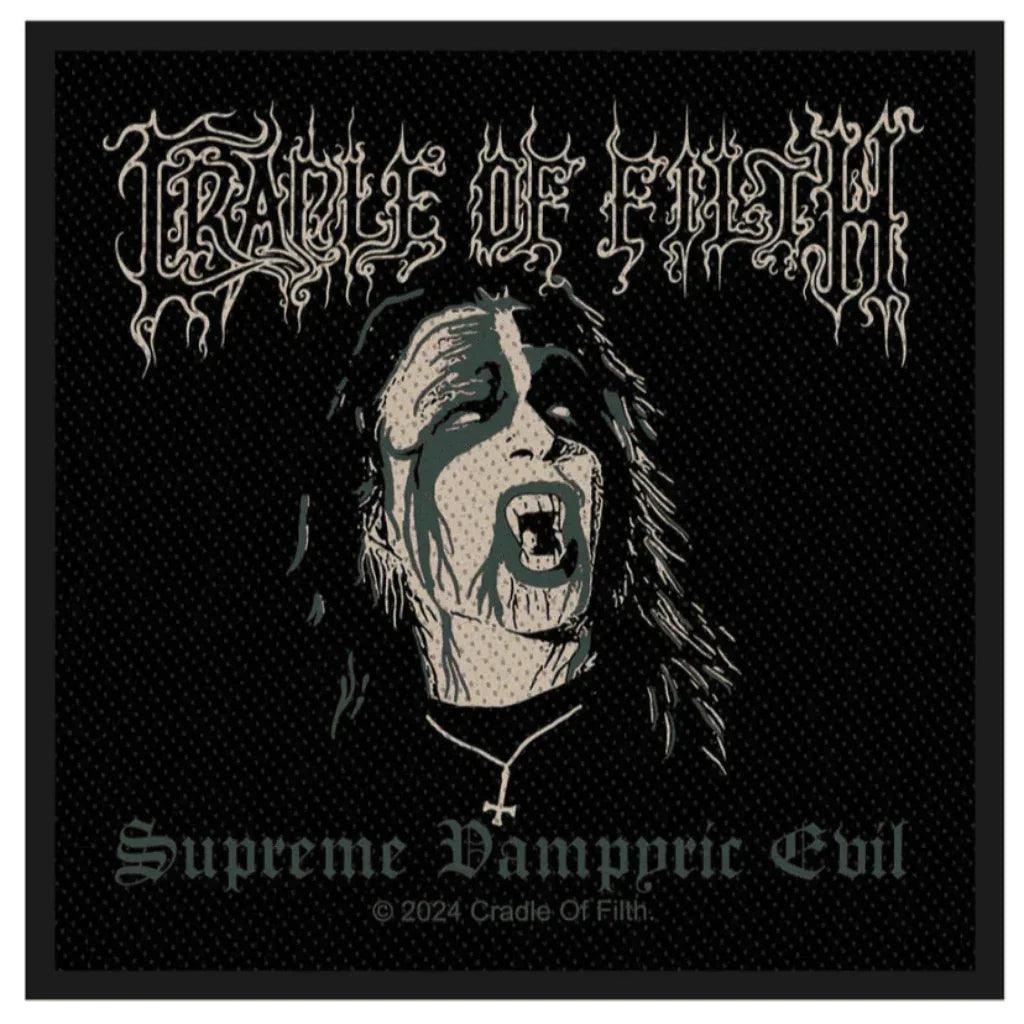 Cradle-of-Filth-Aufnaeher-Patch-Supreme-Vampire-Evil - Totenkopf.com