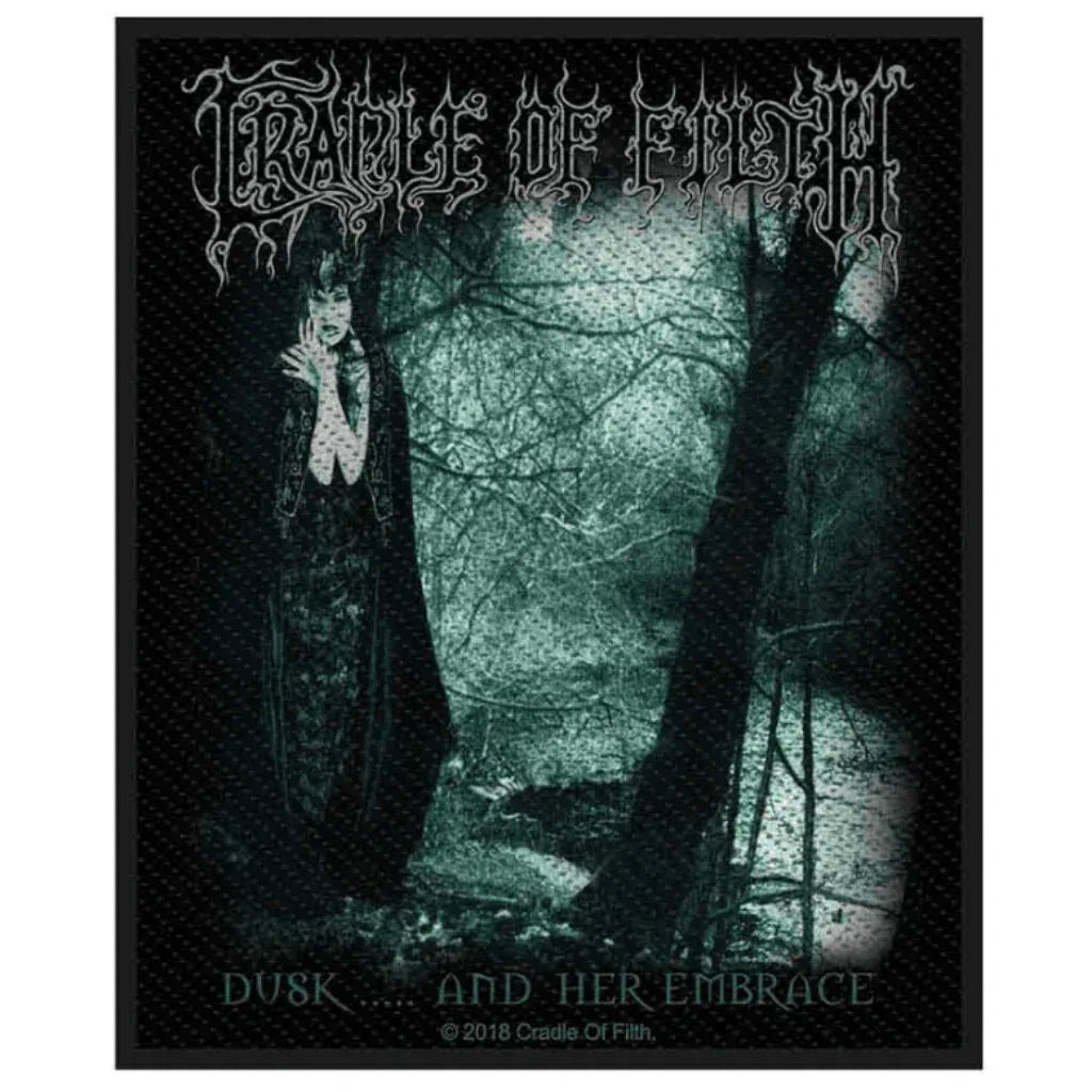 Cradle Of Filth Patch · Dusk (8cm x 10cm) - Totenkopf.com