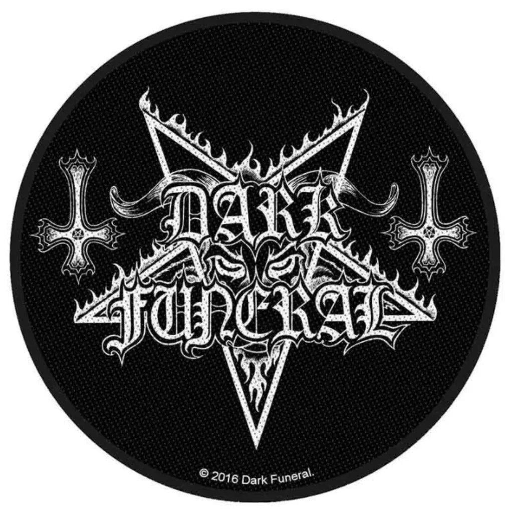 Dark-Funeral-Aufnaeher-Patch-Circular-Logo - Totenkopf.com