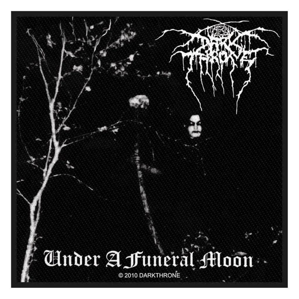 Darkthrone Patch · Under A Funeral Moon (10cm x 10cm) - Totenkopf.com