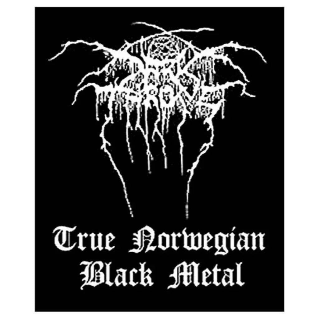 Darkthrone Patch · True Norwegian Black Metal (10cm x 10cm) - Totenkopf.com