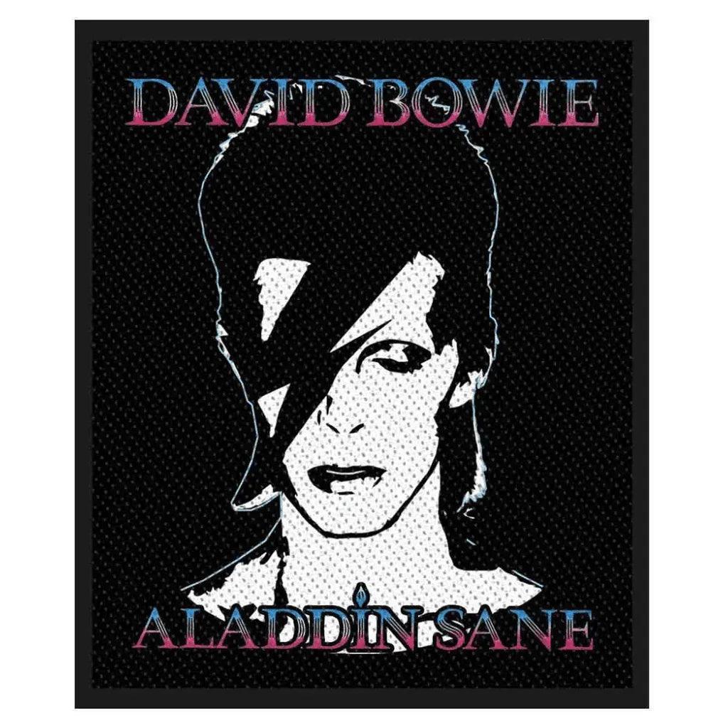 David Bowie Patch · Aladdin Sane (8cm x 10cm) - Totenkopf.com