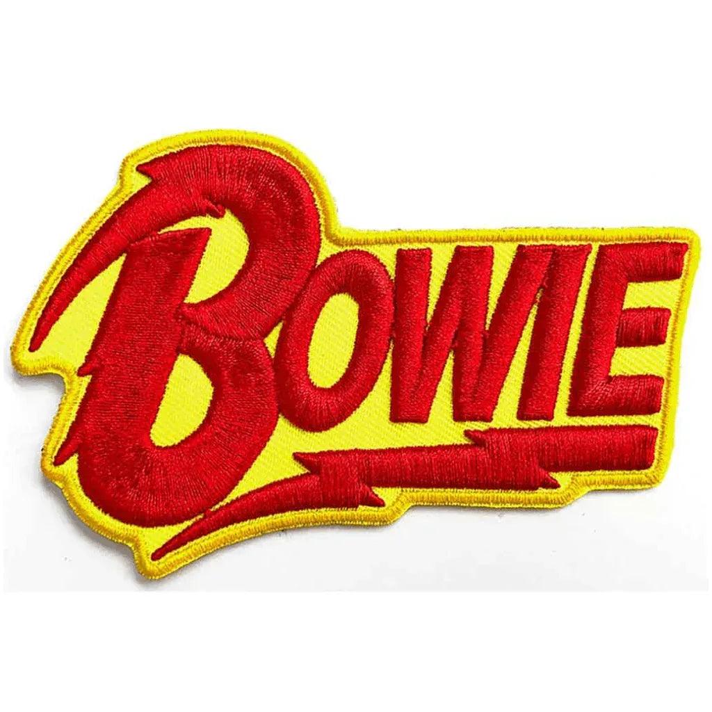 David-Bowie-Patch-Aufnaeher-Diamond-Dogs-3D-Logo - Totenkopf.com