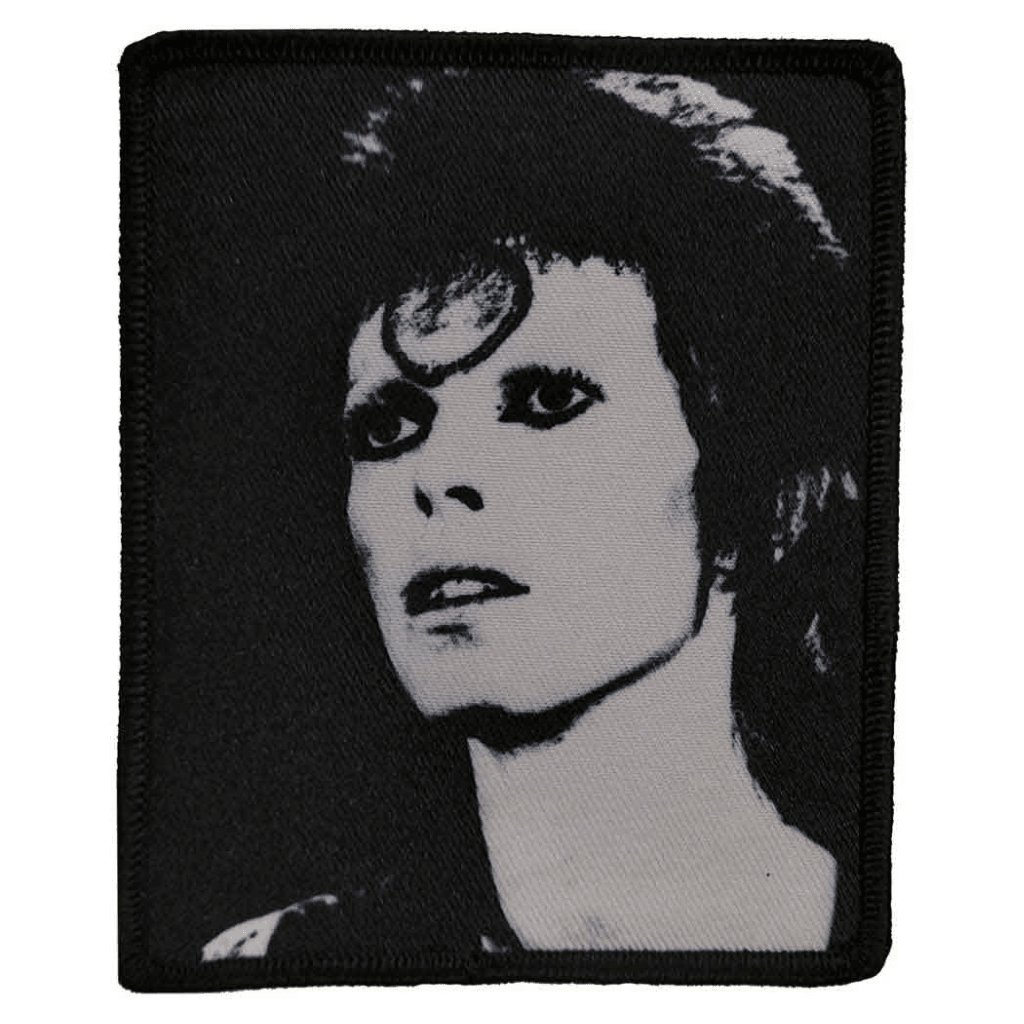 David Bowie Patch · Black & White