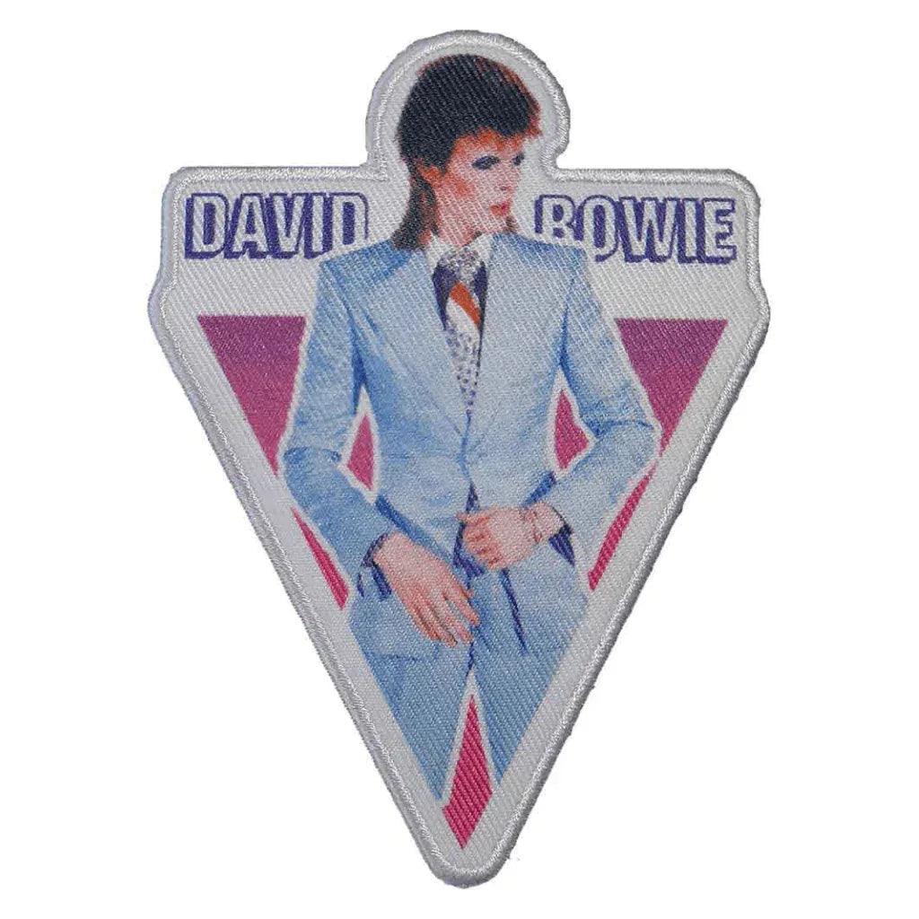 David Bowie Patch · Blue Suit (9cm x 12cm) - Totenkopf.com