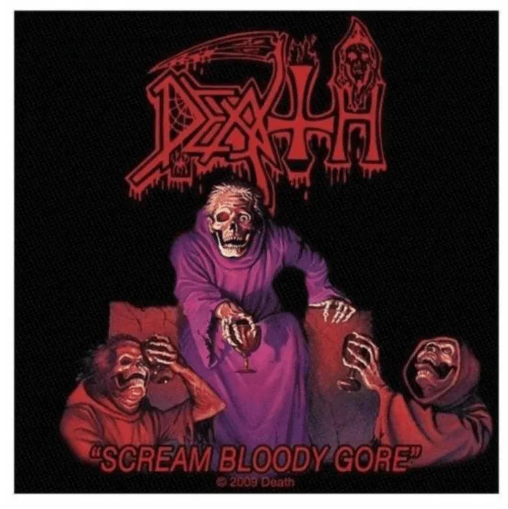 Death-Aufnaeher-Patch-Scream-Bloody-Gore - Totenkopf.com
