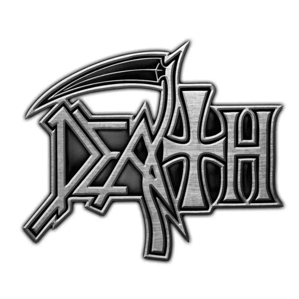 DeathPinAnstecker_Logo_OfficialMetalBandMerch - Totenkopf.com