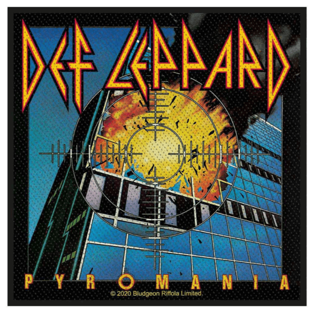 Def Leppard Aufnaeher Patch - Motiv: Pyromania