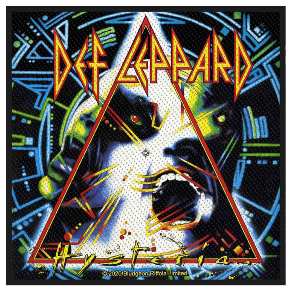 Def Leppard Aufnaeher Patch - Motiv: Hysteria