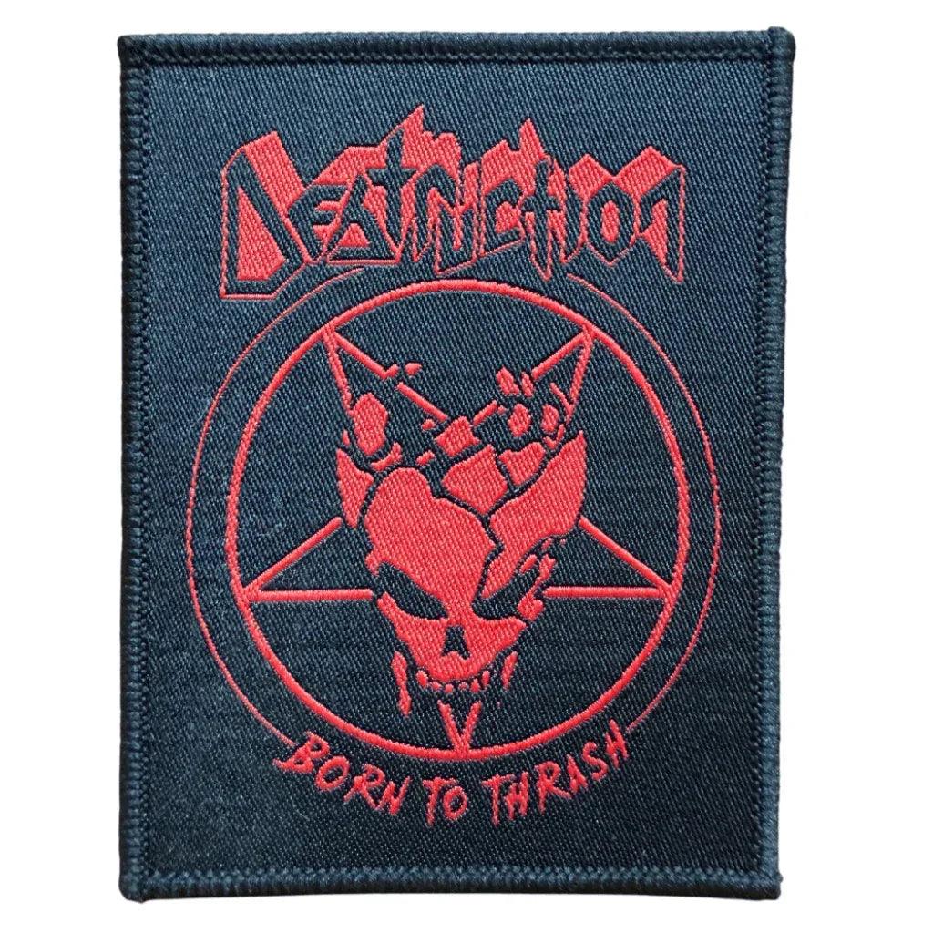 Destruction-Patch-Born-To-Thrash - Totenkopf.com